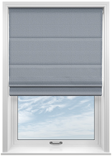 Carina, Cadet Blue - Roman Blind
